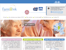 Tablet Screenshot of famillink.fr